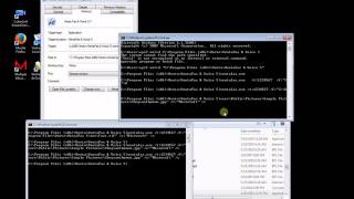 How to send a fax using software venta fax  using command line screenshot 1