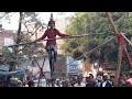 बिहार की बेटी की प्रतिभा देखिए- पतली रस्सी पर हवा में चलना