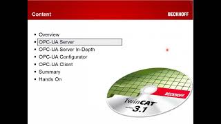 BECKHOFF OPC UA BECKHOFF OPC UA