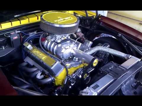John's '67 Camaro with blown 350 - YouTube