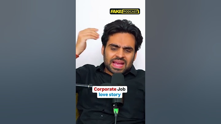 Corporate job love story, #fakepodcast #satishray #corporatelife #sutta #corporate