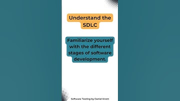 Understand the SDLC #softwaretesting #testing