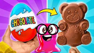🍫 + 🐻 = GIANT Bear Ice Cream?! 🍦🤩 Slime Sam's SECRET Recipe