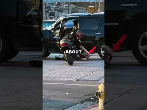 Biker Thought He Was Playing GTA-VI (@JesseDalba)