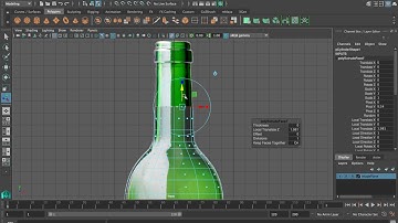Maya Bottle Modeling