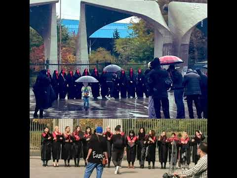 دانشجویان سر لخت در تهران