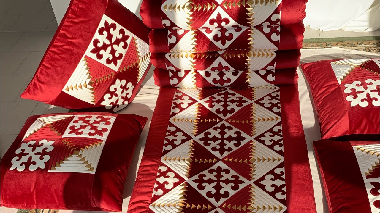 Оюды қалдықсыз дұрыс жабыстыру әдісі. Мастер класс құрақ көрпе. Ши Курак.