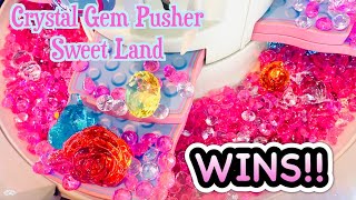 Crystal Gem Pusher Sweet Land Challenge !! Crystal Rose | WINNING !! Candy Pusher at Japan screenshot 3