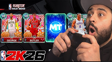 2K Increased the Opal Odds?! I Opened the New Galaxy Opal Packs to Pulled Galaxy Opal Paul George!