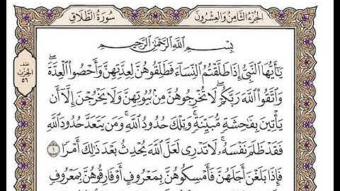 سورة الطلاق الشيخ وديع اليمني