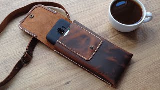 2 in 1  How to Make Smartphone Neck Pouch and Phone Belt Holster