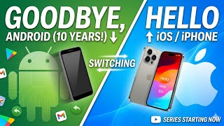 I’m switching from Android to Iphone ( this is just the beginning)