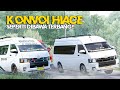 JALAN RUSAK TETAP NYAMAN !? Hiace Konvoi Travel Sumatera