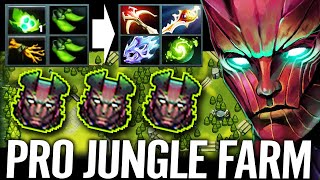 🔥 WTF Pro Jungle Farm - Terrorblade Fast Farm Skill vs Hard Counter Medusa Dota 2 Pro Carry Guide
