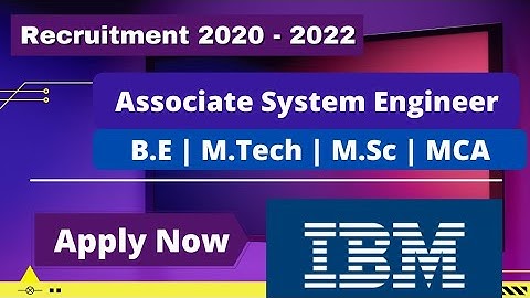 IBM Off Campus Drive For 2022 Batch | IBM  Recruitment 2021 | IBM Hiring 2020 | Diploma/B.Tech Jobs