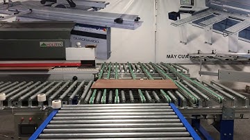 HỆ THỐNG BĂNG TẢI CHUYỂN HƯỚNG CHO MÁY DÁN CẠNH TỰ ĐỘNG