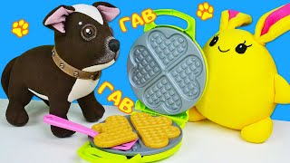 Собачка Шоколадка - Игры Готовка С Плей До. Как Мама - Развивающие Видео Для Детей