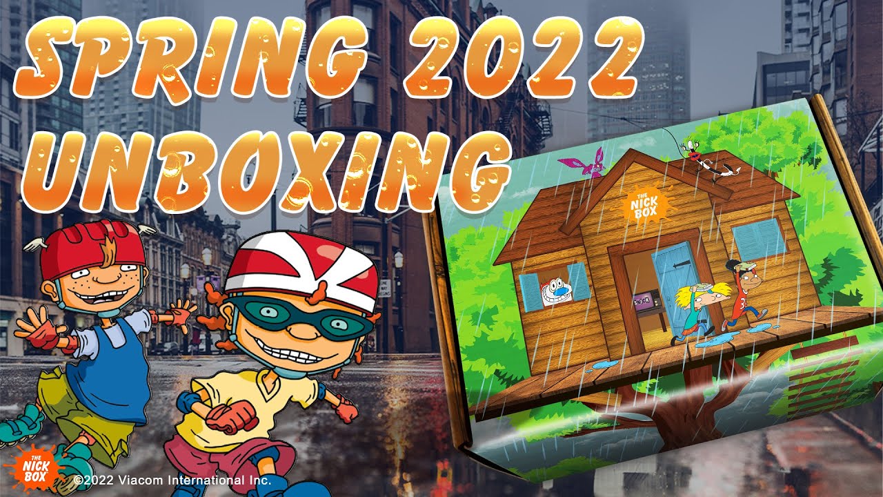 Spring Shower The Nick Box Unboxing - Summer 2022 ~ CultureFly