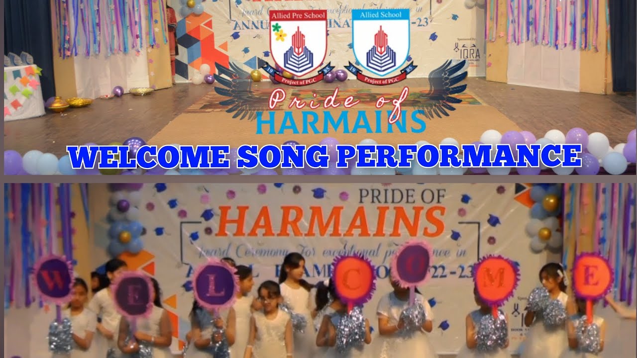 Welcome Song Performance [Annual Function] - YouTube