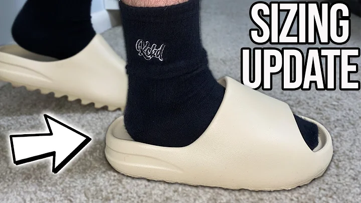 YEEZY SLIDE SIZING UPDATE 2022! Yeezy Slide Bone Full Pickup Vlog & Review!