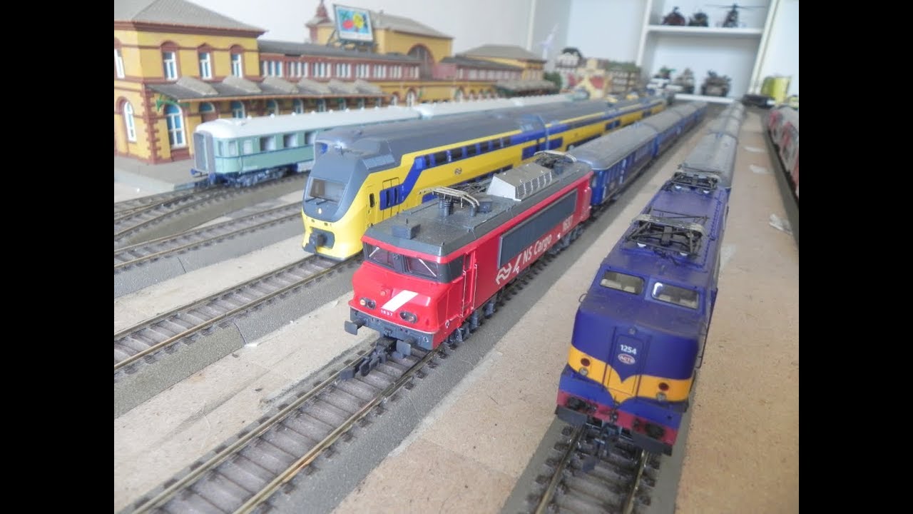 Roco Ho Dcc Model Train Layout Update 198 NS 1600 Cargo - YouTube