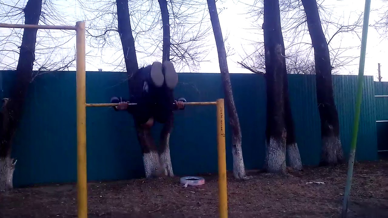 Трюки на турнике для начинающих - YouTube