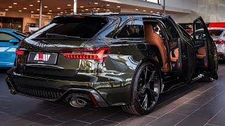 INSANE LOOKING 2023 Audi RS6 - Exclusive interior, Sound and Exterior details