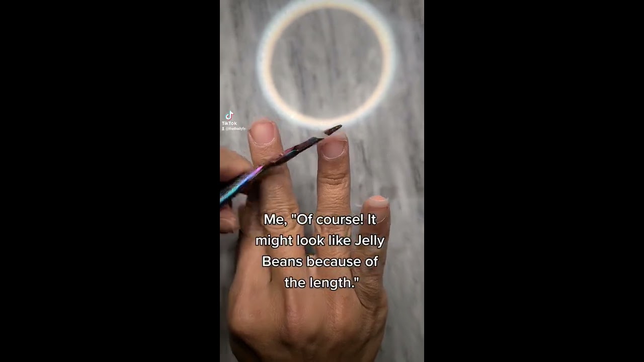 Client With Short Almond Shape Nails Shorts Memes