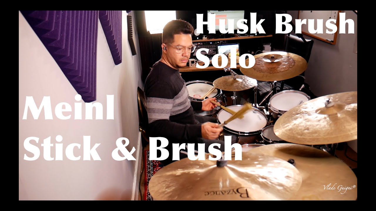 Meinl Stick & Brush (SB307) Vlade Guigni Husk Brush Solo