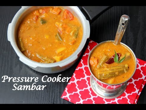 pressure-cooker-sambar|easy-kerala-sambar|onam-2017|sadya-recipes|anu's-kitchen