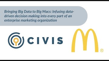 Bringing Big Data to Big Macs