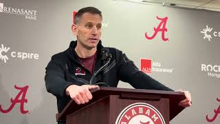 Nate Oats Previews Clash With No 4 Tennessee Alabama Basketball