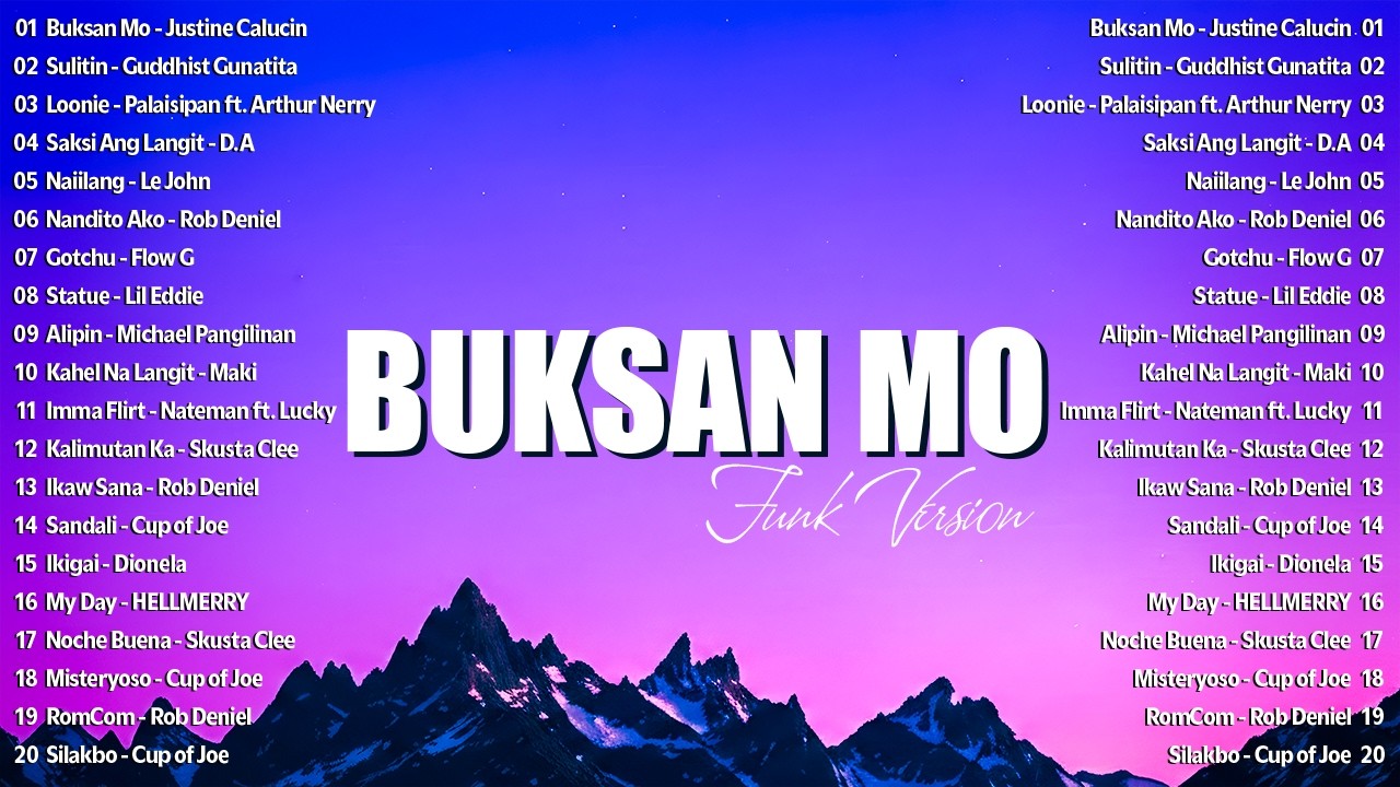 Buksan Mo - Justine Calucin(Funk Version)🎶Top Hits OPM On Spotify 2026 - Tagalog Love Songs Playlist