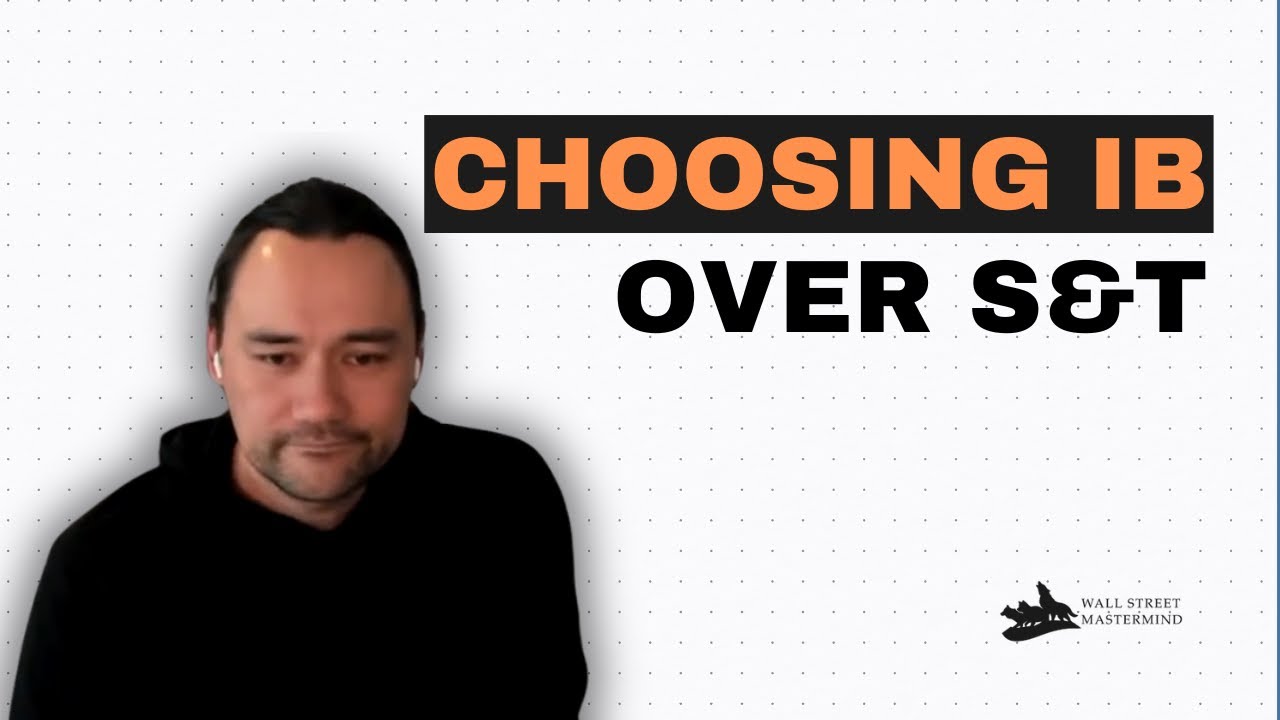 Why this Founder Left Sales and Trading for Investment Banking