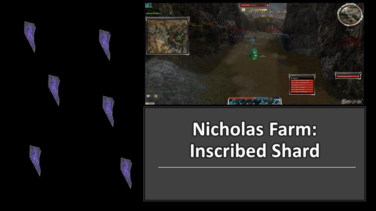 Guild Wars Nicholas INSCRIBED SHARD [Farm] 