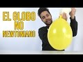 El globo no newtoniano (Experimentos Caseros)