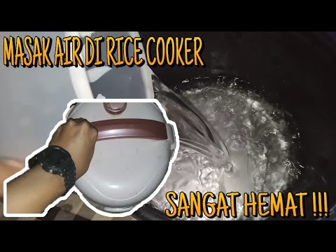 Masak Air Di Rice Cooker