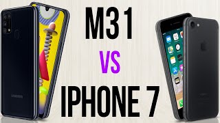 M31 vs iPhone 7 (Comparativo)