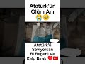 Türkiye'yi Ağlatan Atatürk'ün Vefat Anı 😢