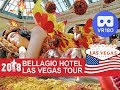 3D Bellagio Hotel, Botanical Garden & Casino - Walk through 2018 (VR180 Video)