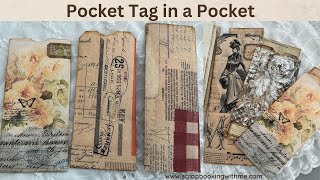 NEW! IT&#39;S A POCKET TAG, IN A POCKET, IN A POCKET ~ AND LOTS OF FUN TO MAKE
