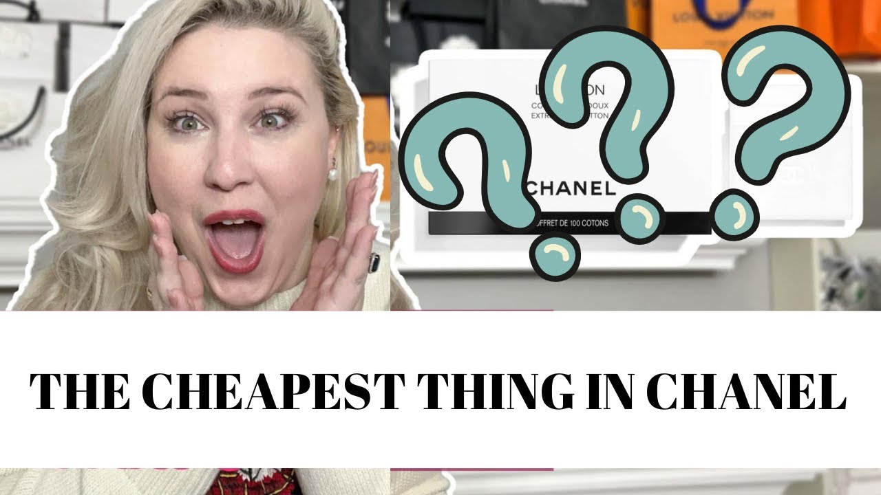 WHAT IS THE CHEAPEST THING IN CHANEL? only 20!? Chanel beauty