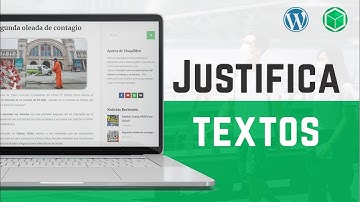 Justificar textos en WORDPRESS - Sin Plugins