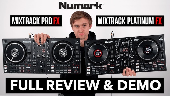 Los nuevos controladores DJ Mixtrack FX de Numark ofrecen un fácil