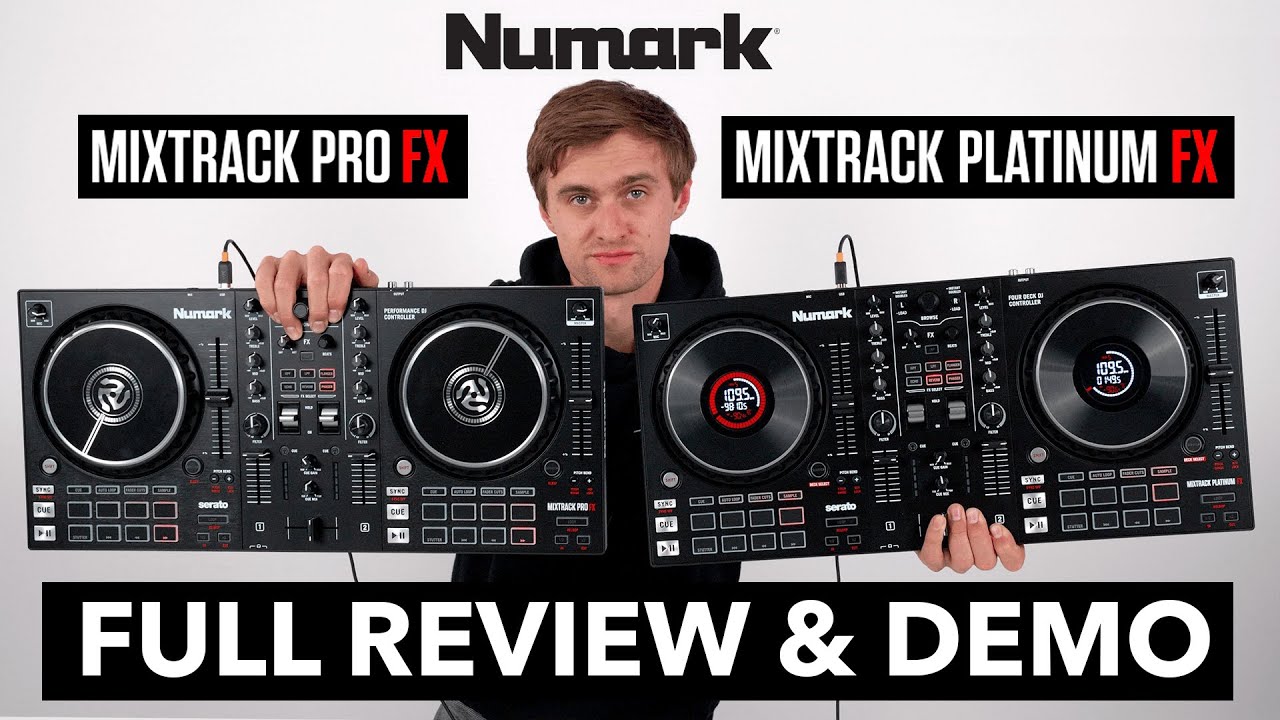 Numark Mixtrack Pro FX & Platinum FX Review - The best new DJ controllers  for beginners?