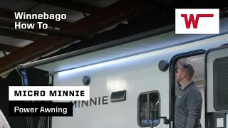 Winnebago Micro Minnie How To: Towables Power Awning