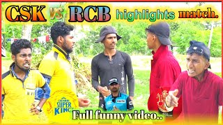 চেন্নাই vs ব্যাঙ্গালোর highlights ম্যাচ । RCB vs CSK match । #gamingraja