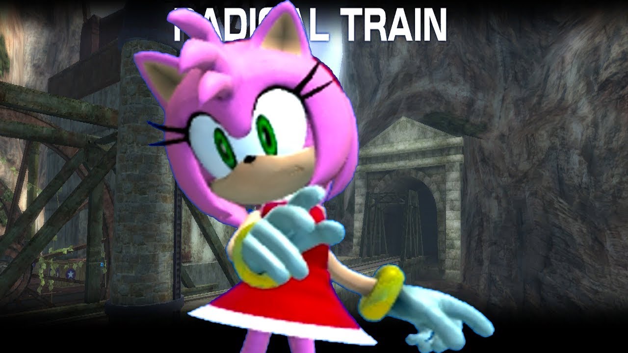 Radical Train SONIC THE HEDGEHOG (2006) ~ PART 141: Amy in Sonic's Radical Train ...