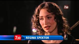 Regina Spektor segment on 7.30 News (AU)