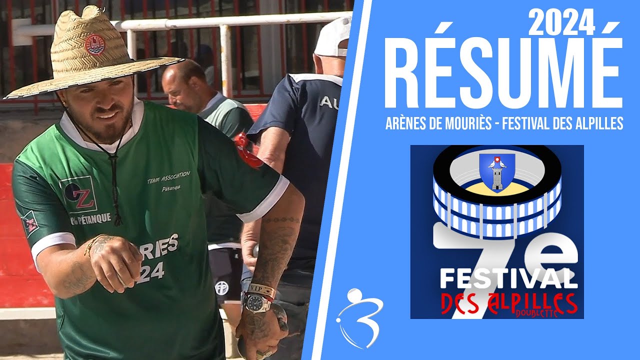 Miniature : Résumé « Beaux gestes pétanque » - Festival de carreaux dans les Arènes de Mouriès